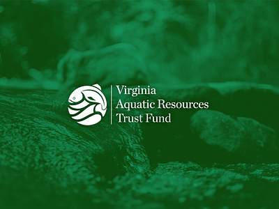 Virginia Aquatic Resources Trust Fund Logo branding design logo logo design logos print