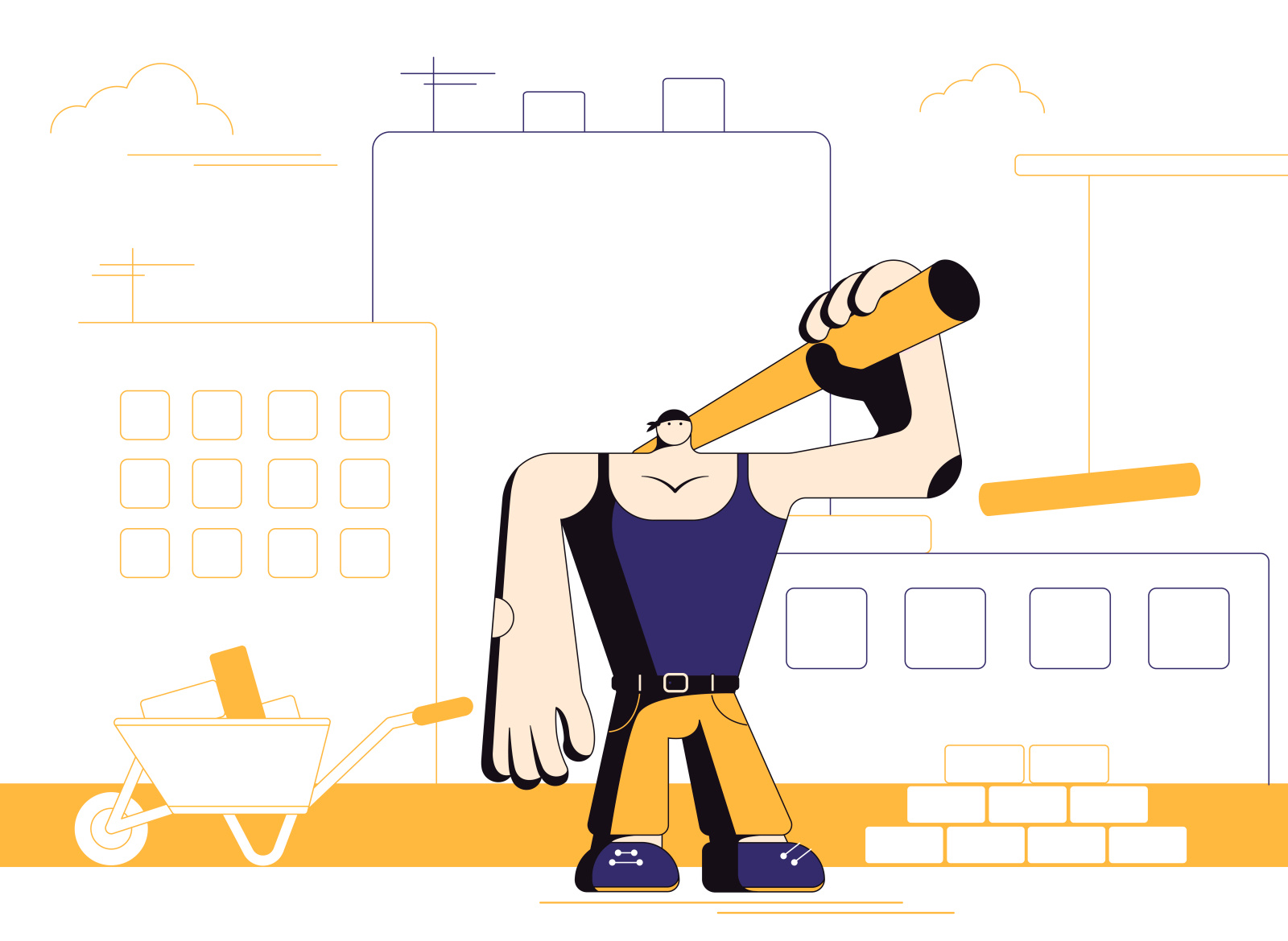 Builder by Yuliya on Dribbble