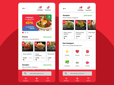 Redesign Gofood android android app android design app apple design figma figmadesign frontend mobile mobileapp mobiledesign ui uiux uiuxdesign uiuxdesigner ux