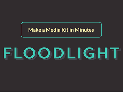 Make a Media Kit in Minutes