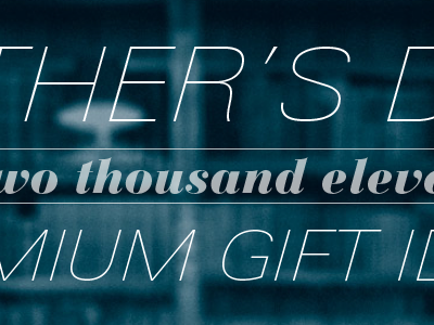 First pass at a microsite header bauer bodoni blue grain univers