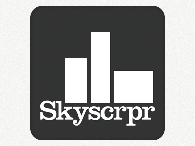 Skyscrpr Logo clarendon logo skyscraper skyscrpr