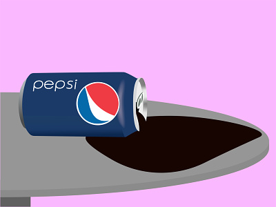 Spilled Pepsi pepsi