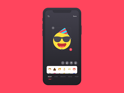 The Creator of the Emoji Custom clean dark editor emoji ios iphone x