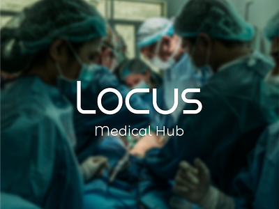 Locus Medical Hub Logo Concept