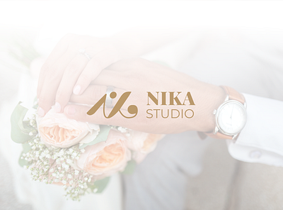 Nika Studio Logo Concept branding design graphic design logo logo contest logo design rental wedding wedding needs wedding organizer wedding planner