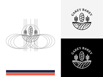 Cakey Bakey - Bakery Logo brand design branding design graphic design logo logo design