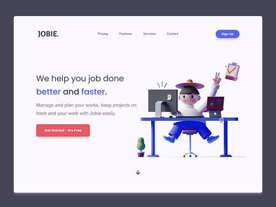 Day 3 Daily UI Landing Page