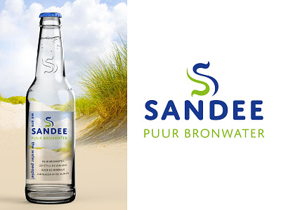 Sandee Pure Water branding design logo packaging design