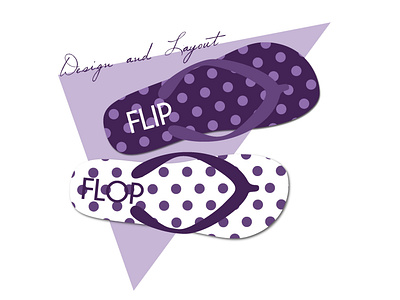 Flip Flop Design Logo