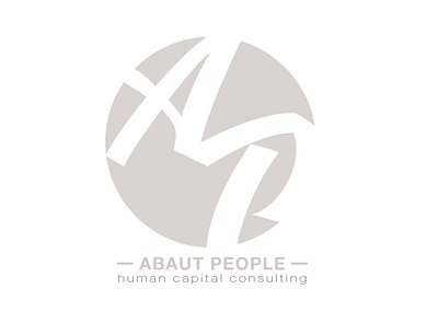 Abaut People Consulting Logo branding clean cmyk consulting firm consulting logo design icon illustration logo logodesign typography vector