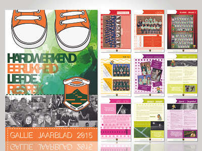 Yearbook 2015 2015 bright colours design grade school perfect bind book primary school yearbook