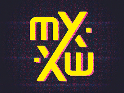 MX cyan design design to the mx illustration illustrator indesign logitech logodesign master series mx photoshop reflective transparencies vector yellow