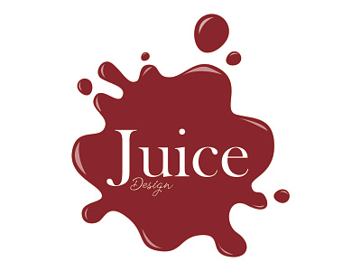 Juice Logo First Draught comments first draught juice design logo design logo designer notes red redesign