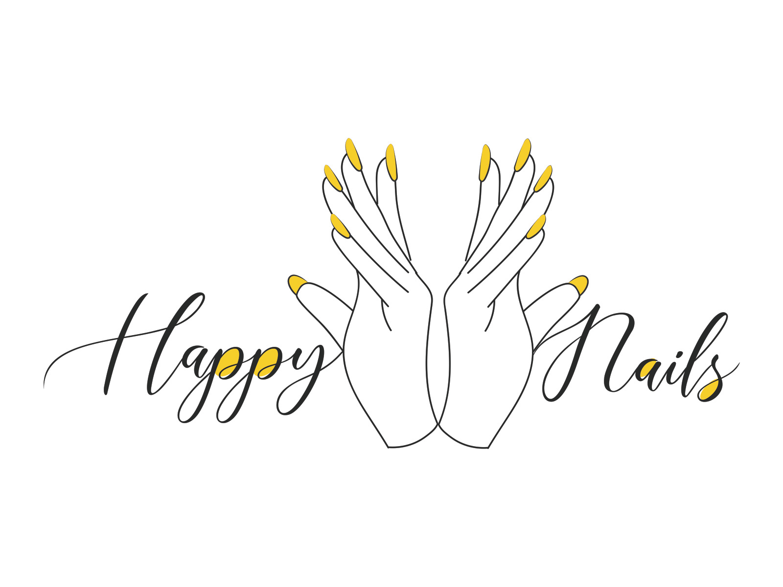 Happy Nails by Rochelle van Dyk on Dribbble