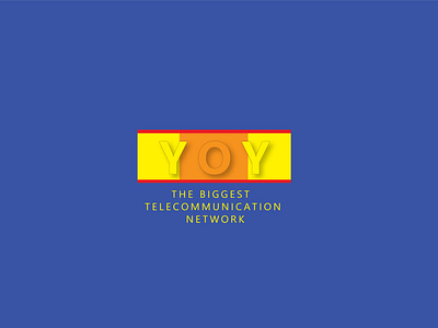 YOY telecommunication network  - logo