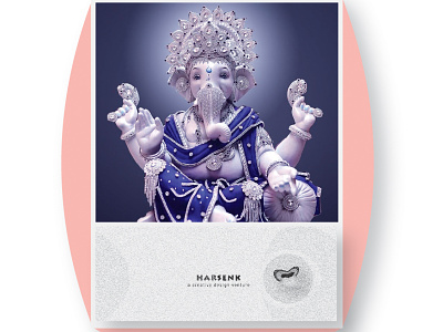 Lord Ganesh design graphic design poster