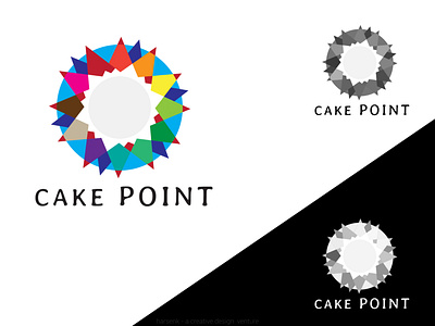 Logo - Cake Point branding cake point logo design graphic design harsenk design harsenk logos logo logodesign