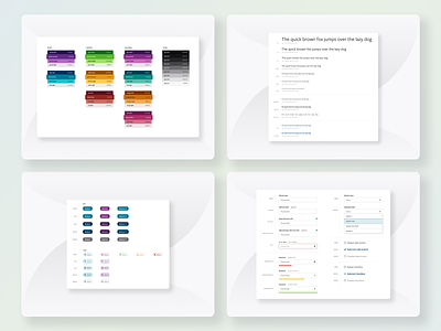 Gemini Design System button color palette component component library design design system form library system type scale ui ux
