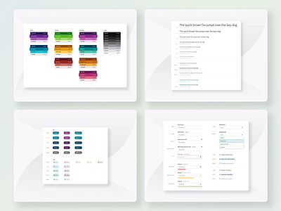 Gemini Design System button color palette component component library design design system form library system type scale ui ux