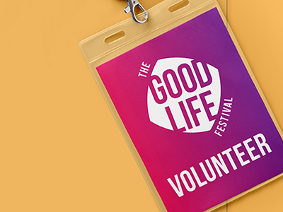 The Good Life Volunteer Badge