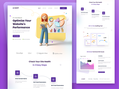 AUDIT WEBSITE audit website creative design greatdesign minimal ui uiuxdesign ux webdesign website design