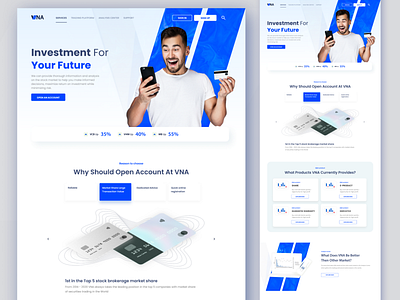 Financial website bank creative design design finance greatdesign investment minimal stock ui uiuxdesign ux webdesign