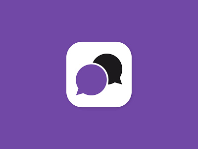 Chat app icon design app design daily ui icon design ui deisgn