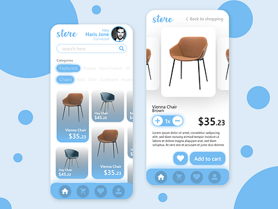 E-Commerce App Design