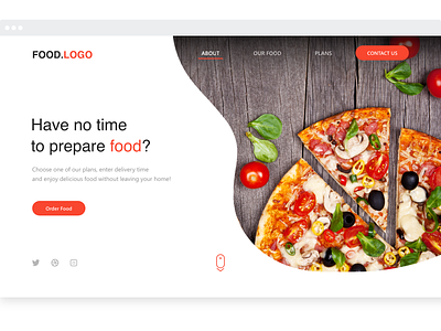 Food Website food app ui ux ux ui designer hanoi web design