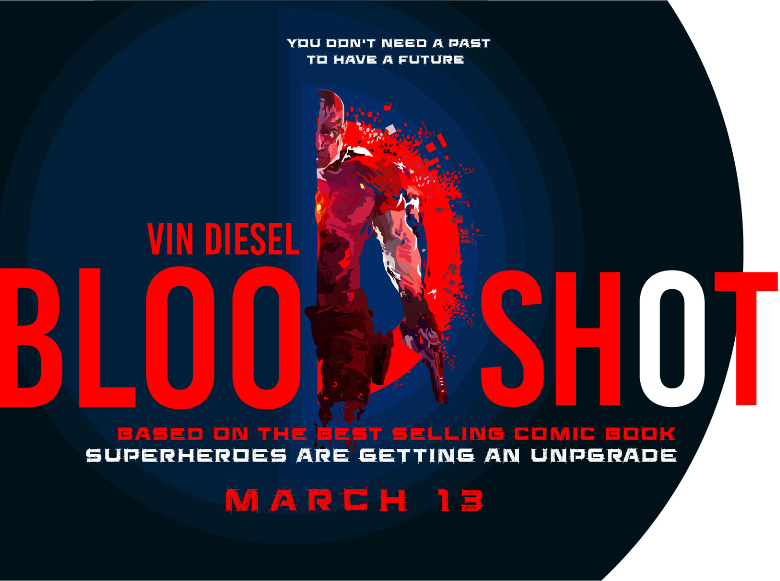 Bloodshot movie poster by Ananya Srivastava on Dribbble