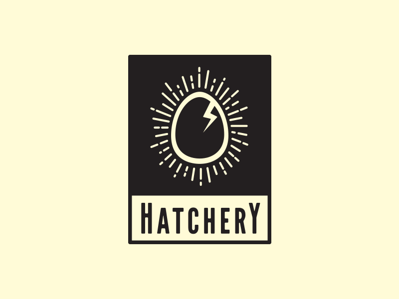 Hatchery brand branding hatchery logo popup restaurant vancouver venue wip