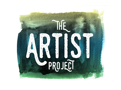 The Artist Project arkwerk artist artist logo brush logo logo design patch