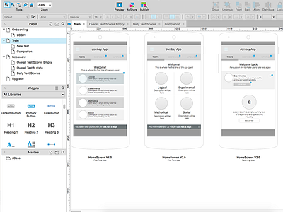 Wireframing!