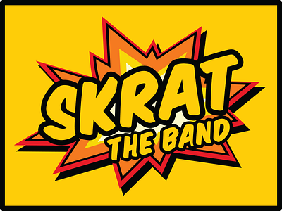 Skrat Stickers! band freebie logo magnets music stickermule