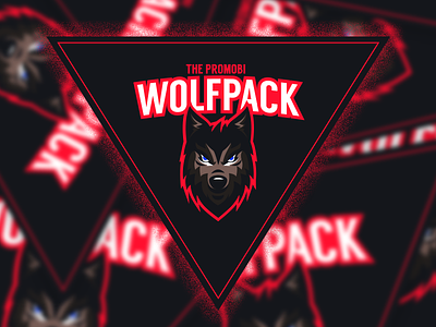 Wolfpack Stickers design mockup sticker stickers wolf wolfpack