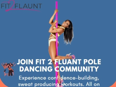 Join The Fit2flaunt Fitness App Community Pole Dance 2020 trends dancing dribbble fit2flaunt fitness fitness app fittoflaunt pole dance pole dance equipment pole dance workout