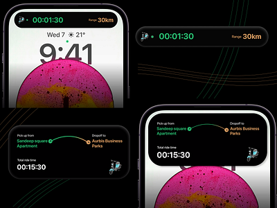 Concept - Dynamic Island apple bangalore branding design dynamic island electric bike graphic design illustration iphone iphone 14 iphone 14 pro logo new sustainable ui ux yulu