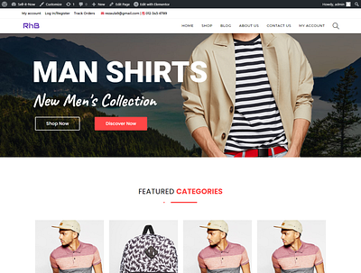 Ecommerce Website with WordPress ecommerce web design woocommerce wordpress