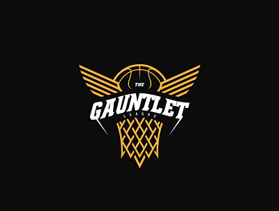 The Gauntlet Logo Design. illustration logo vector