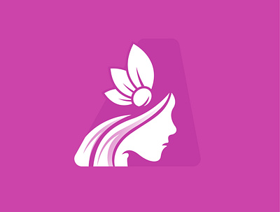 Beauty Parlor Logo Design. illustration logo vector