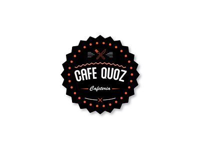 Cafe Quoz Logo Design animation app branding design illustration logo typography ux vector