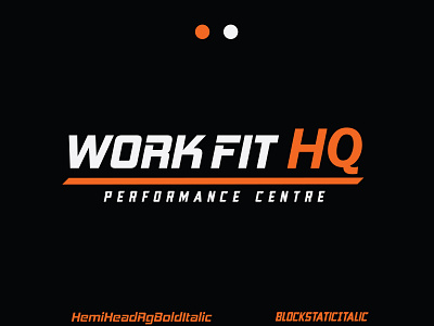 WorkFit HQ Logo Design