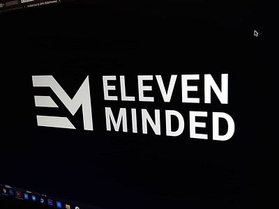 Eleven Minded Logo Design animation app branding design illustration logo typography ui ux vector