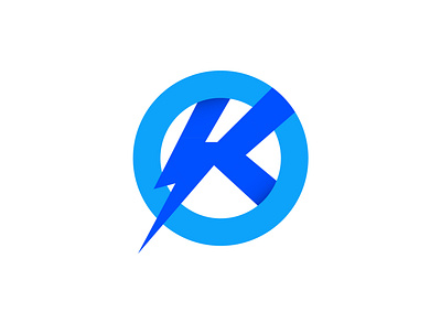 Electric K Logo Design. animation branding design illustration logo typography ui vector