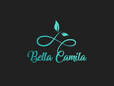 Bella Camila logo Design animation app branding design illustration logo typography vector