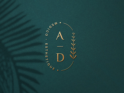 AD Medico Esthetique Logo Design