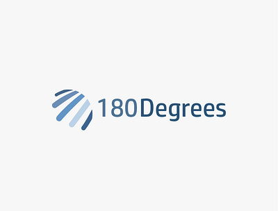 180 Degrees Logo Design animation app branding design illustration logo typography vector