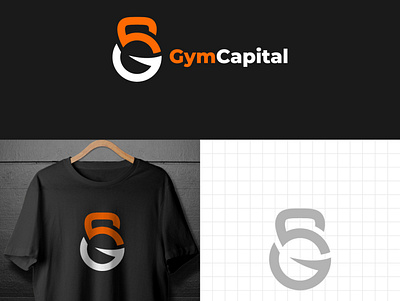 Gym Capital Logo Design. adobe branding dribble graphic design identity illustrator logo logodesign logolove