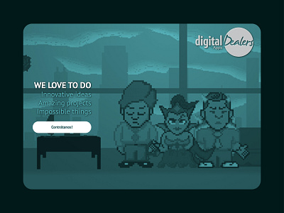 Web design | Digital Dealers design design art digital art digital illustration landing landing design landing page landing page design landing page ui layout ui ui ux ui design web web design webdesign website website concept website design websites